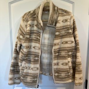 Old Navy Aztec print fleece jacket